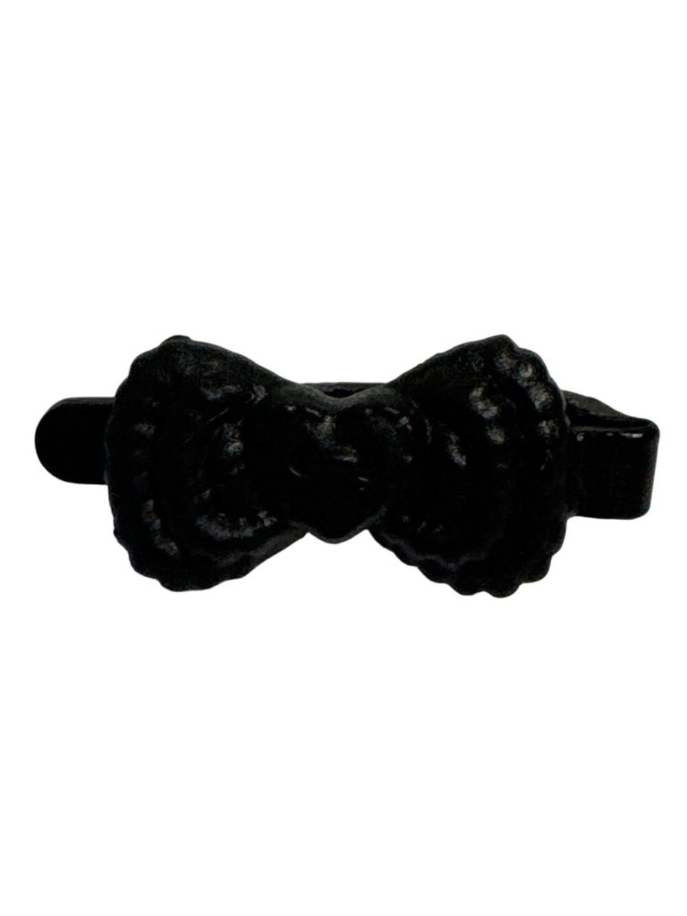 Monster High Black Bow Shaped Hair Clip Heart Center